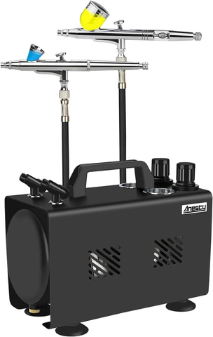CENTRAL 充電式エアブラシセット(ガンメタル)未開封品 PROFIX Tech Liner 充電式エアブラシ TR-02 PRO – RAYWOOD