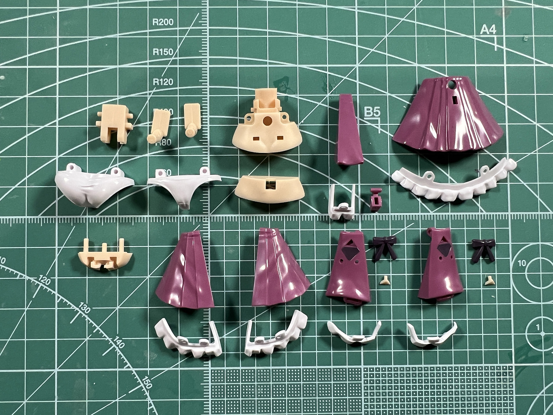 袴風スカートパーツ