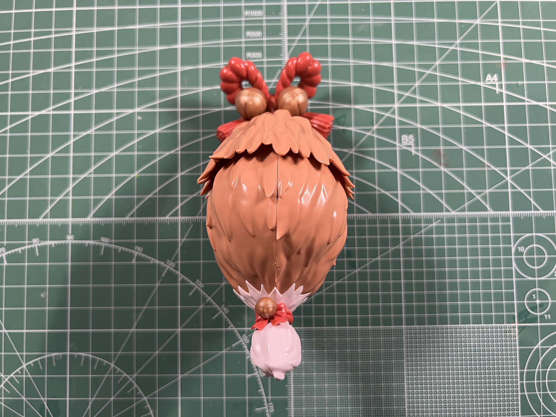 各パーツを合わせることで完成する