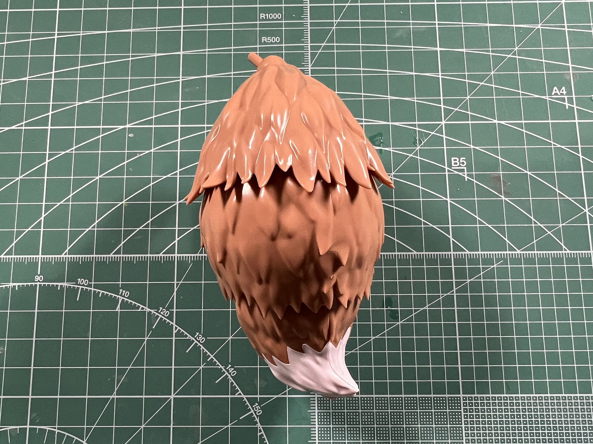 「ノーマルモード」のパーツと差し替えて完成