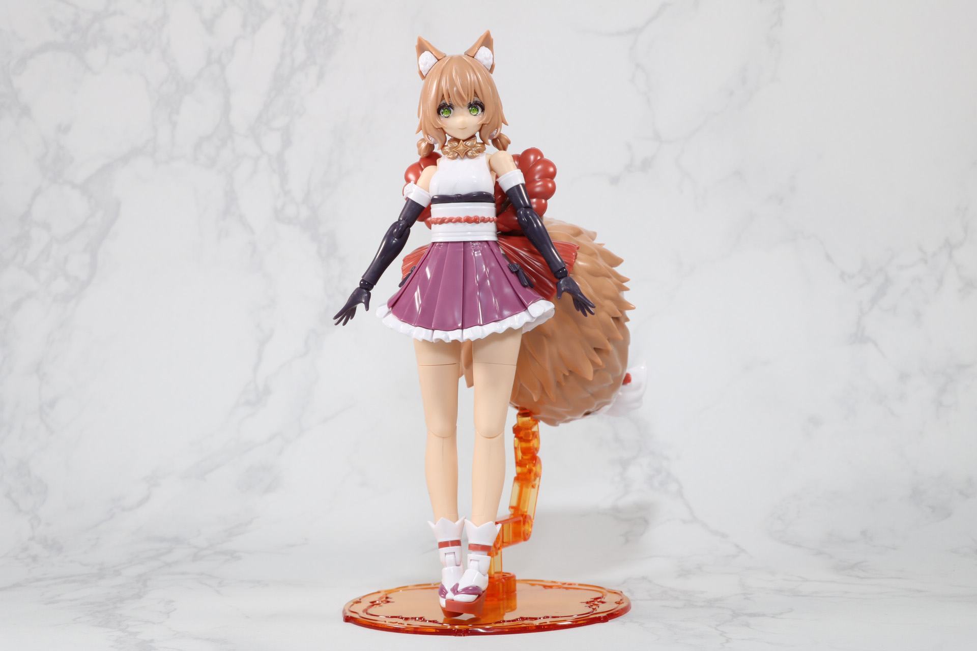 ケモミミや表情も柔らかさを感じる造形となっている