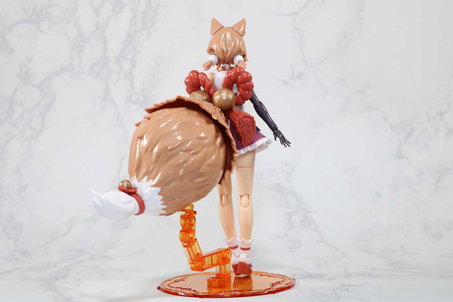 ケモミミや表情も柔らかさを感じる造形となっている