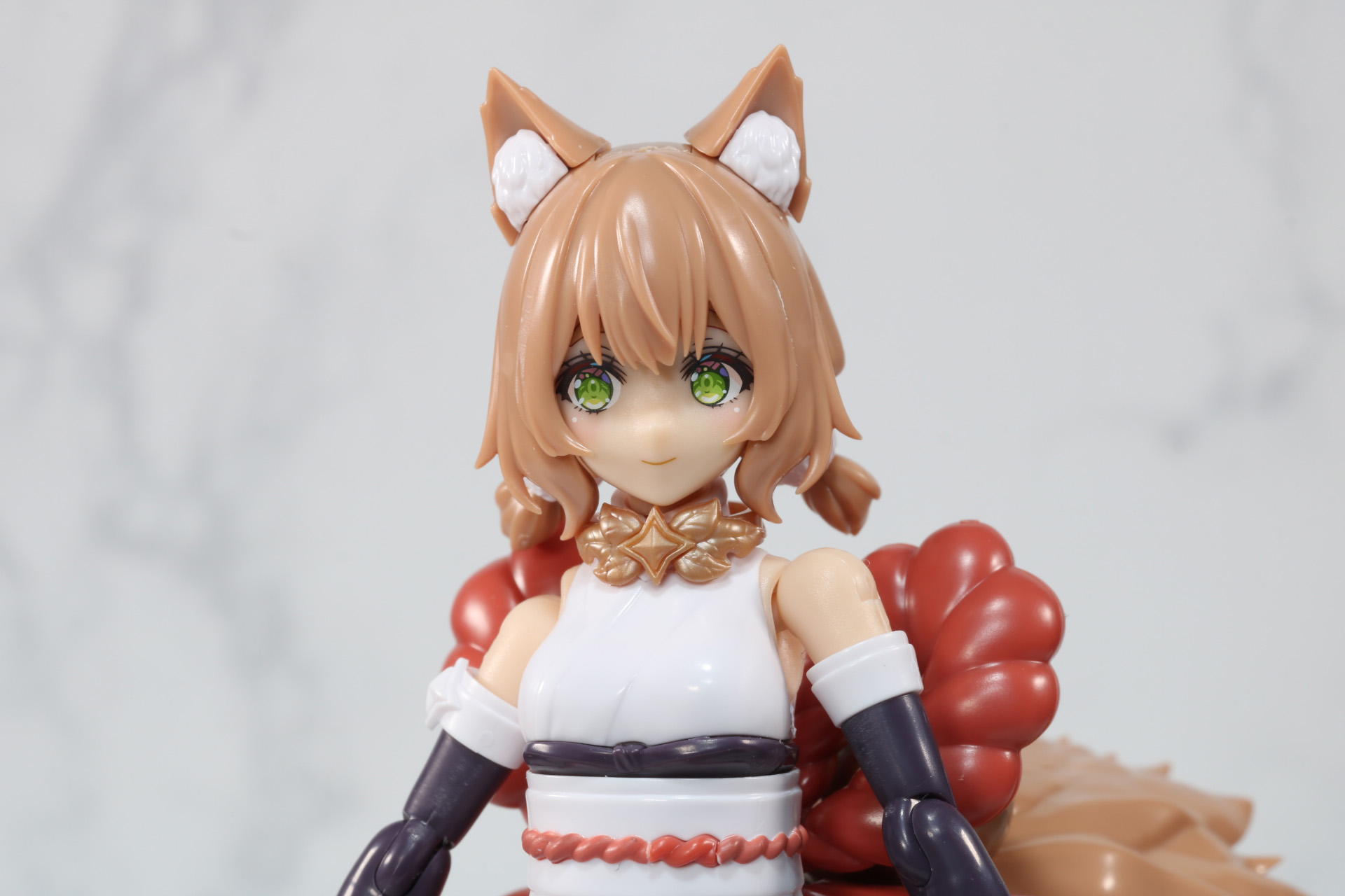 ケモミミや表情も柔らかさを感じる造形となっている