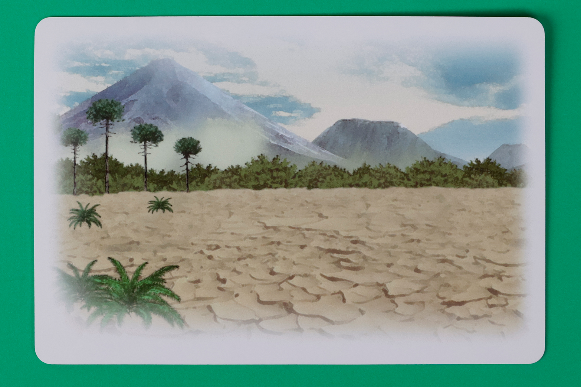 カードの裏面に描かれている背景