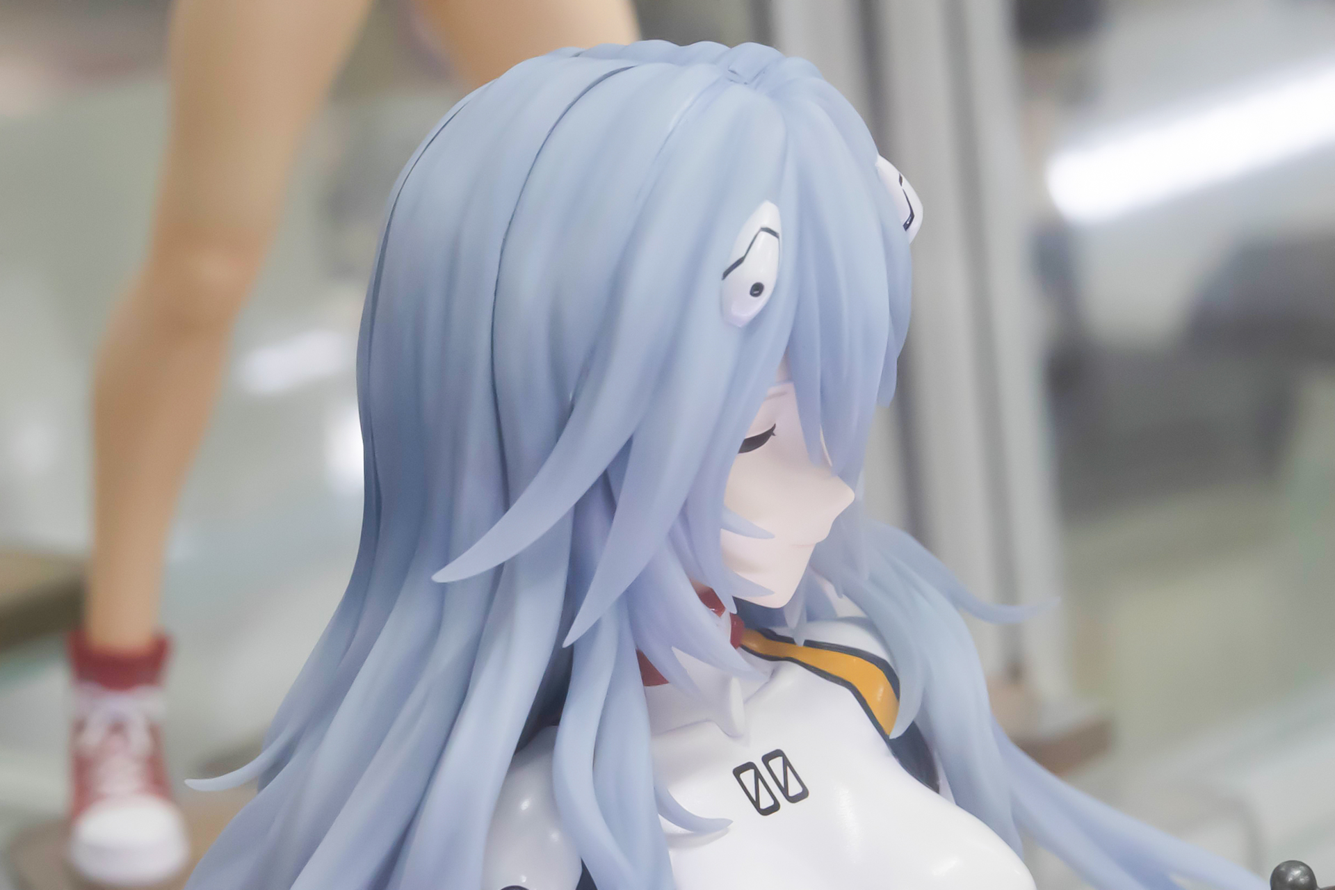 髪はやや乱れがちだが、綾波らしさはしっかりと残っている