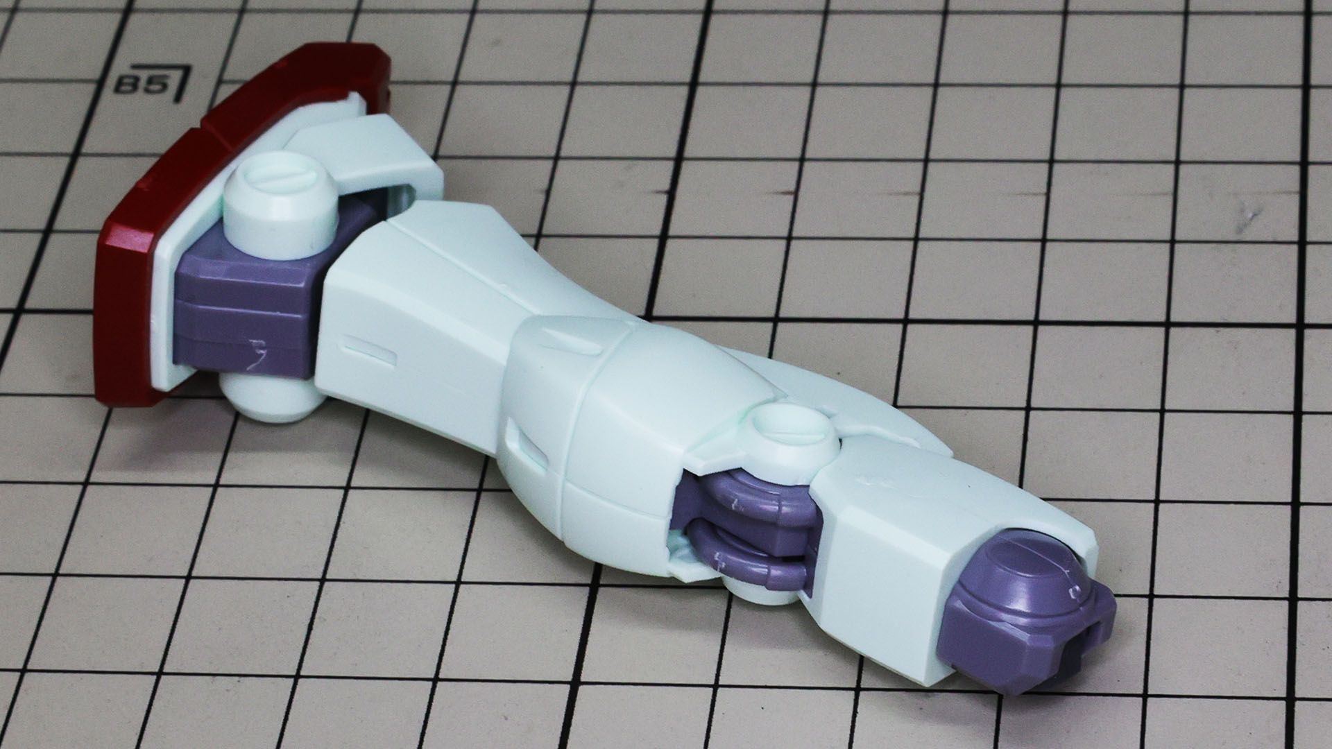 股関節接続ブロックもロール回転するようになり、一段上の可動性能を獲得しました