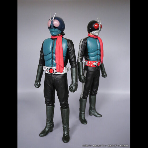 ジャンボソフビフィギュア 仮面ライダー／仮面ライダー第2号