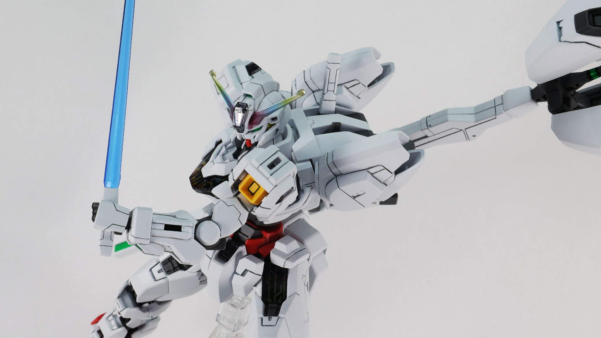 2本のビームサーベルを装備