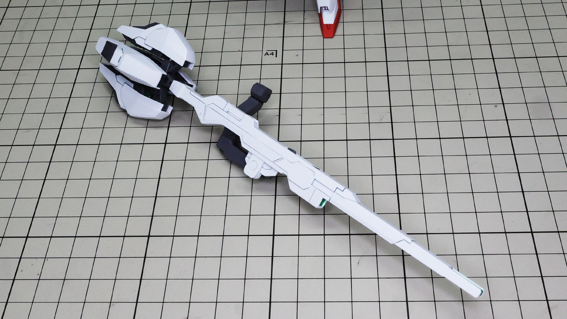 まさに“ほうき”に見えるバリアブルロッドライフル