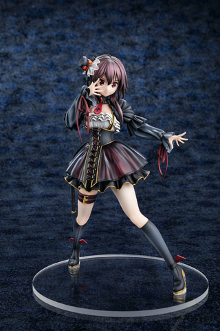 このすば　この素晴らしい世界に祝福を　めぐみん　ゴスロリ　フィギュア　新品未開封 この素晴らしい世界に爆焔を！」よりゴスロリ衣装を纏いビシッとポーズ