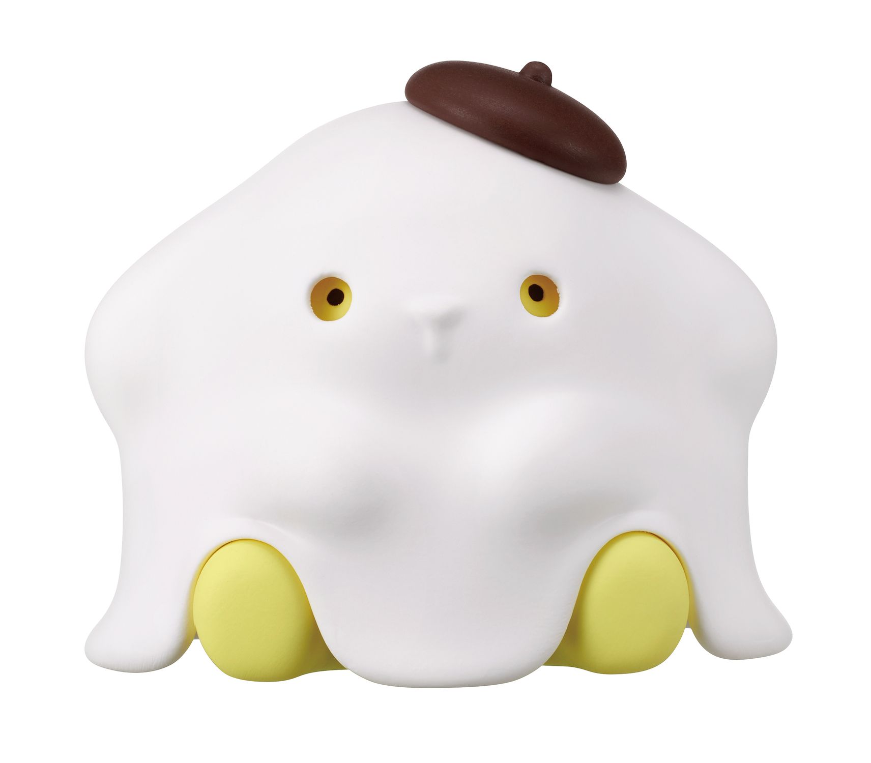 シーツのなかみは……「ポムポムプリン」