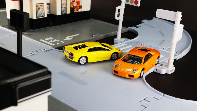 華麗なカラーリングは街を華やかにさせます