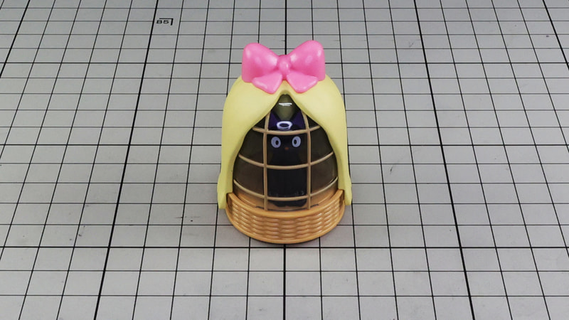 前：ジジが中に貼った鳥カゴをダイキャストとクリアーパーツで再現