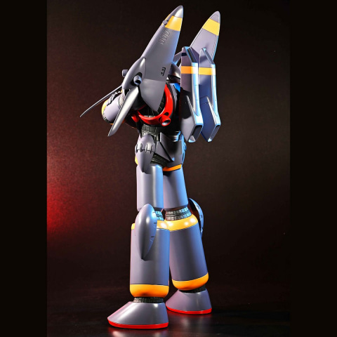トップをねらえ！フィギュア　海洋堂ガンバスター　バンダイ トップをねらえ！」の「ガンバスター」名作キットを、全高55cm