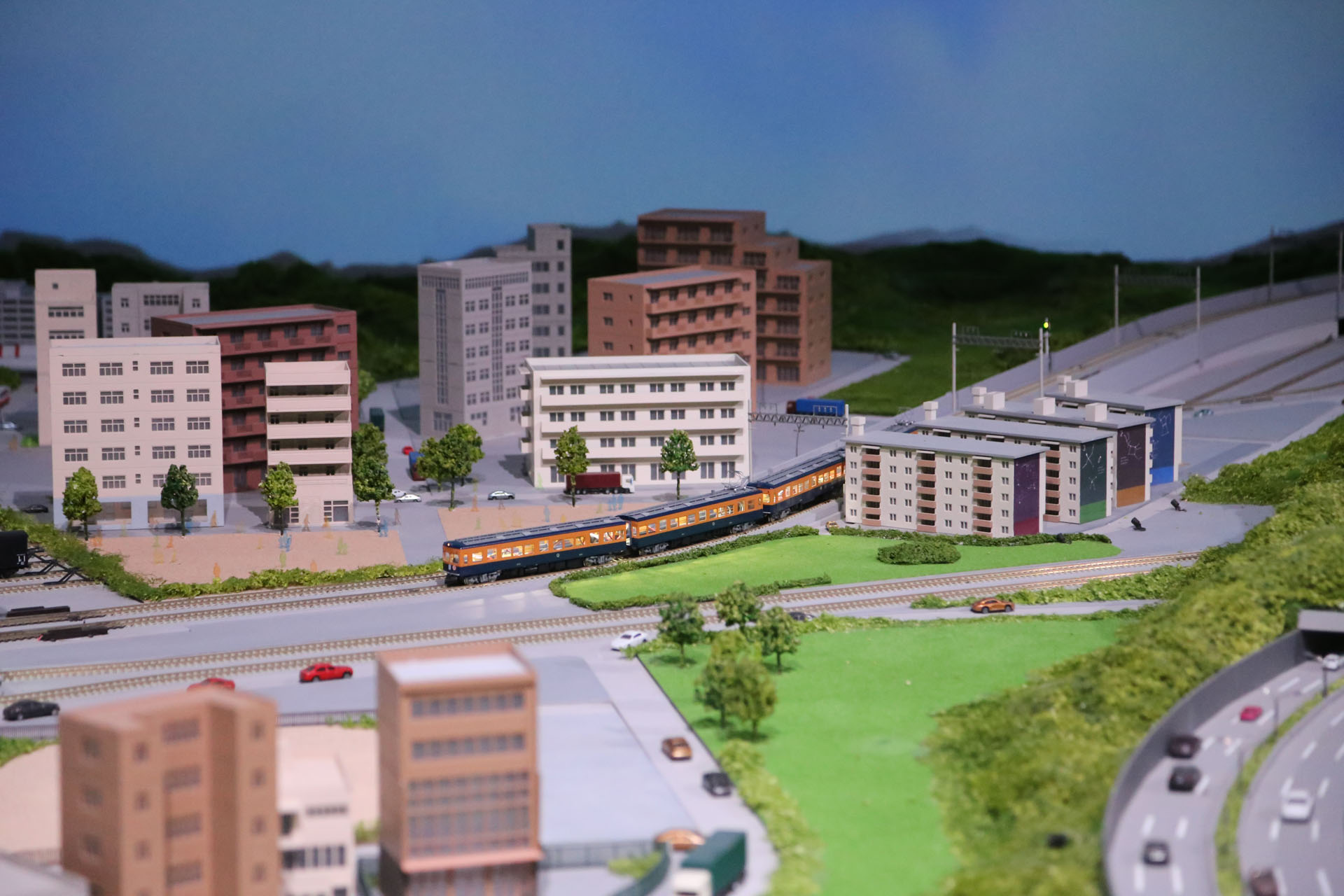 懐かしい車両も走る。これは1950年代に箱根行き急行で運用された2200形