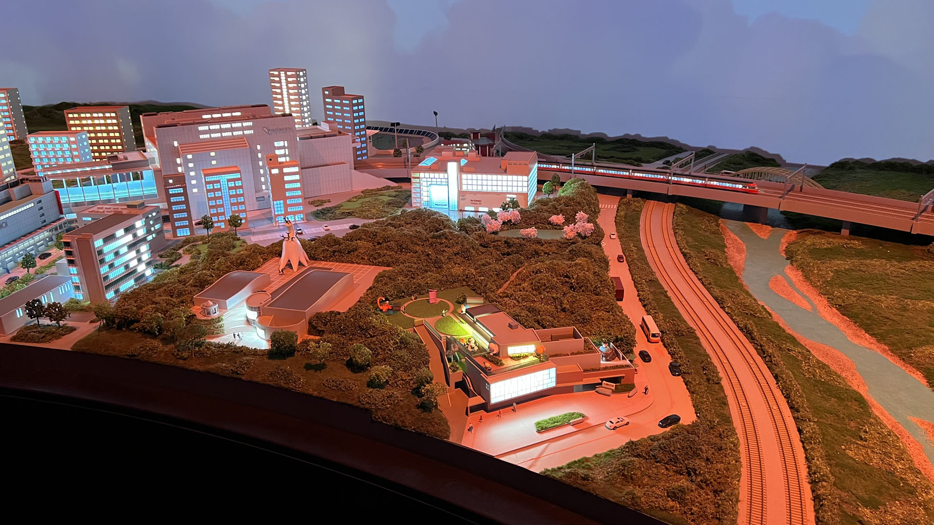 向ヶ丘エリアに著名な博物館がある