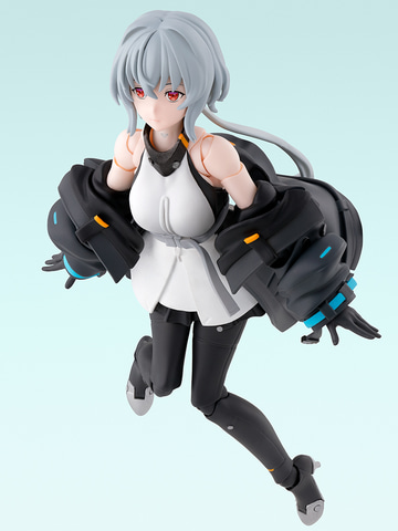 アニメ「SYNDUALITY Noir」よりカナタのメイガス「ノワール」が