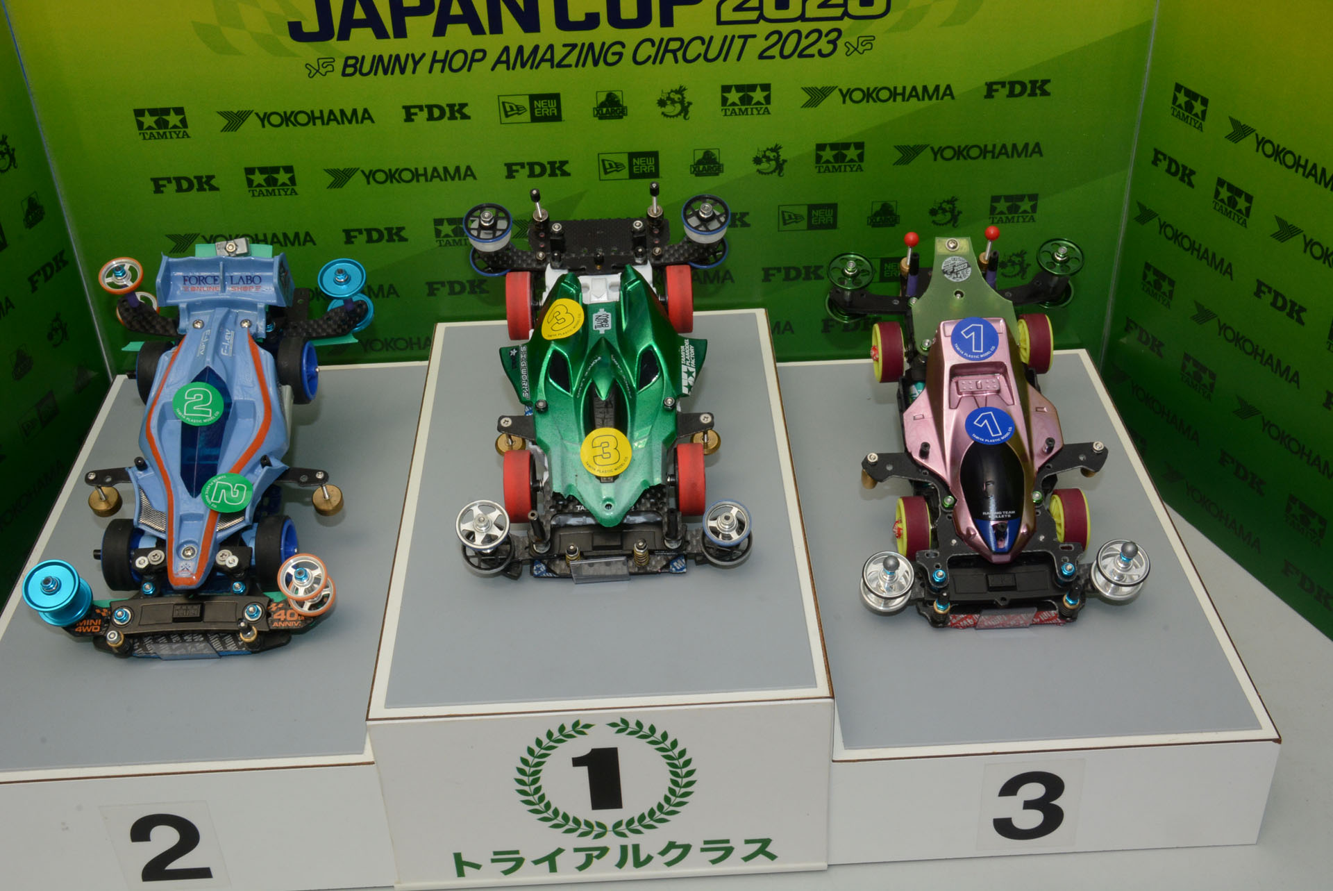 マツザキ選手のマシンは安定性重視