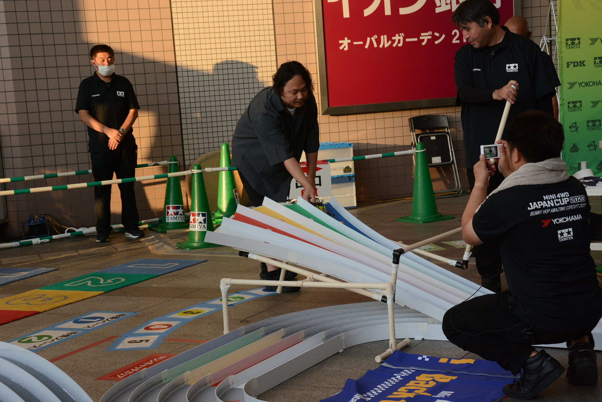 ウイニングランでも安定した走りを見せた