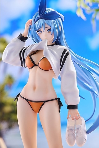 アニメスタイル 水着 女性キャラクター 絵画 anime-woman-character-perfect-