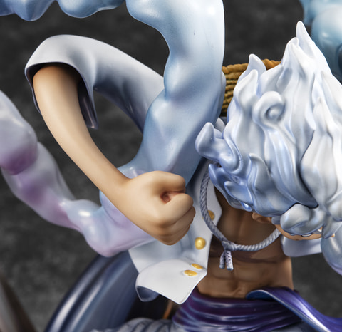 ルフィ ギア5 フィギュア Portrait.Of.Pirates ワンピース ワンピース」より“ギア5”のルフィが「Portrait.Of.Pirates