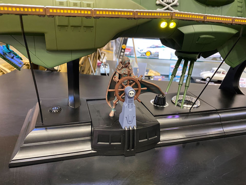 キャプテンハーロックが率いる海賊戦艦を再現！ 週刊「アルカディア号