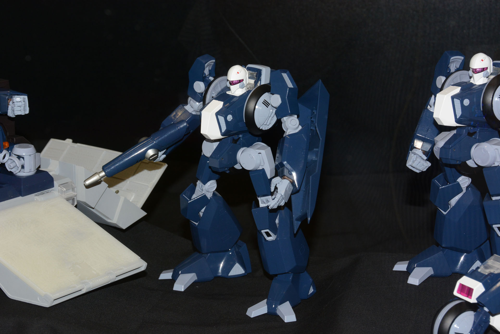 「メガゾーン23」の"敵メカ"であるハーガン。主役メカ・ガーランドは立体化される事が多いが、ハーガンの変型モデルはこれまでほとんどない