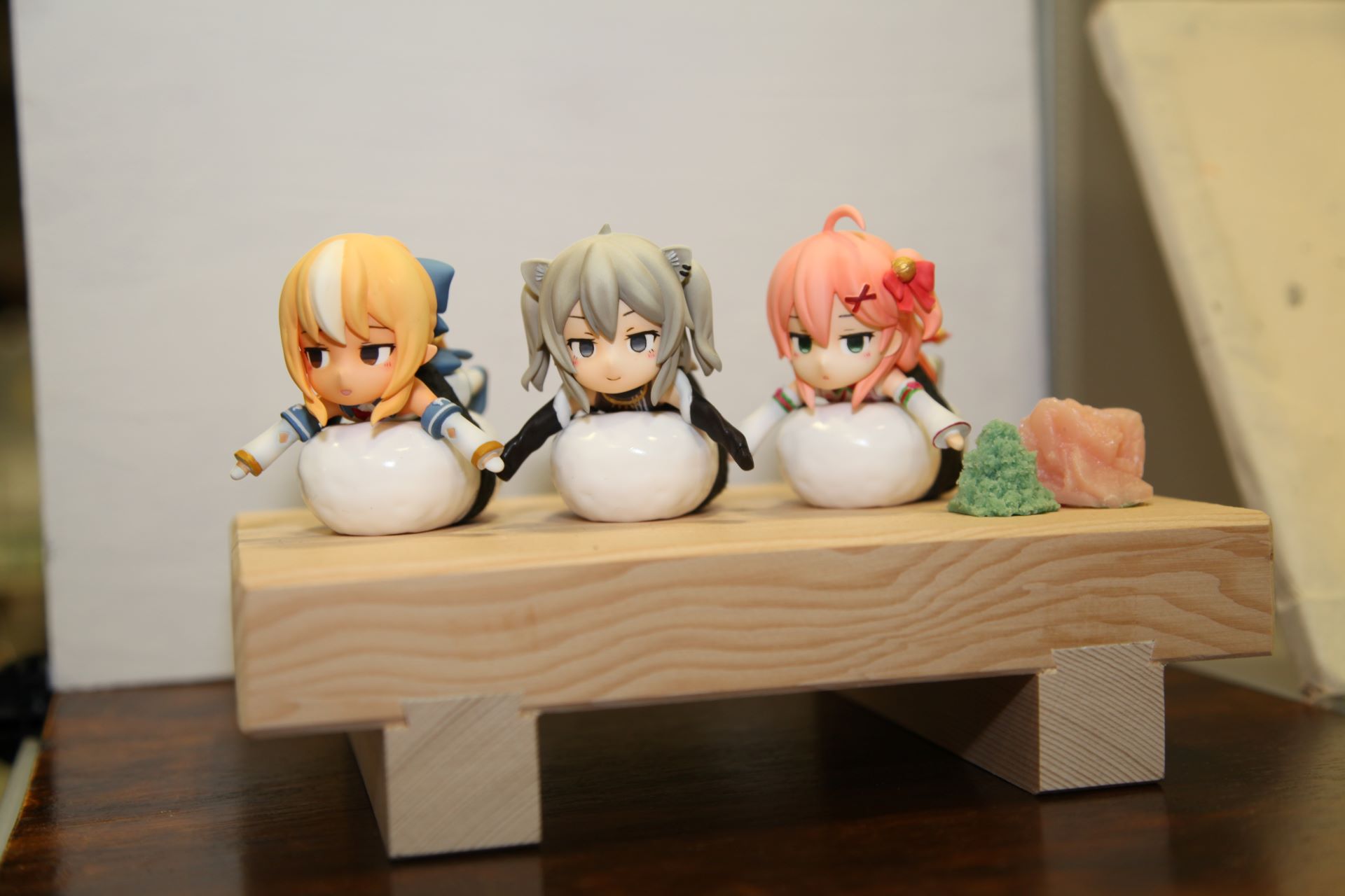 「kagerouworks.」のさくらみこ、獅白ぼたん、不知火フレア