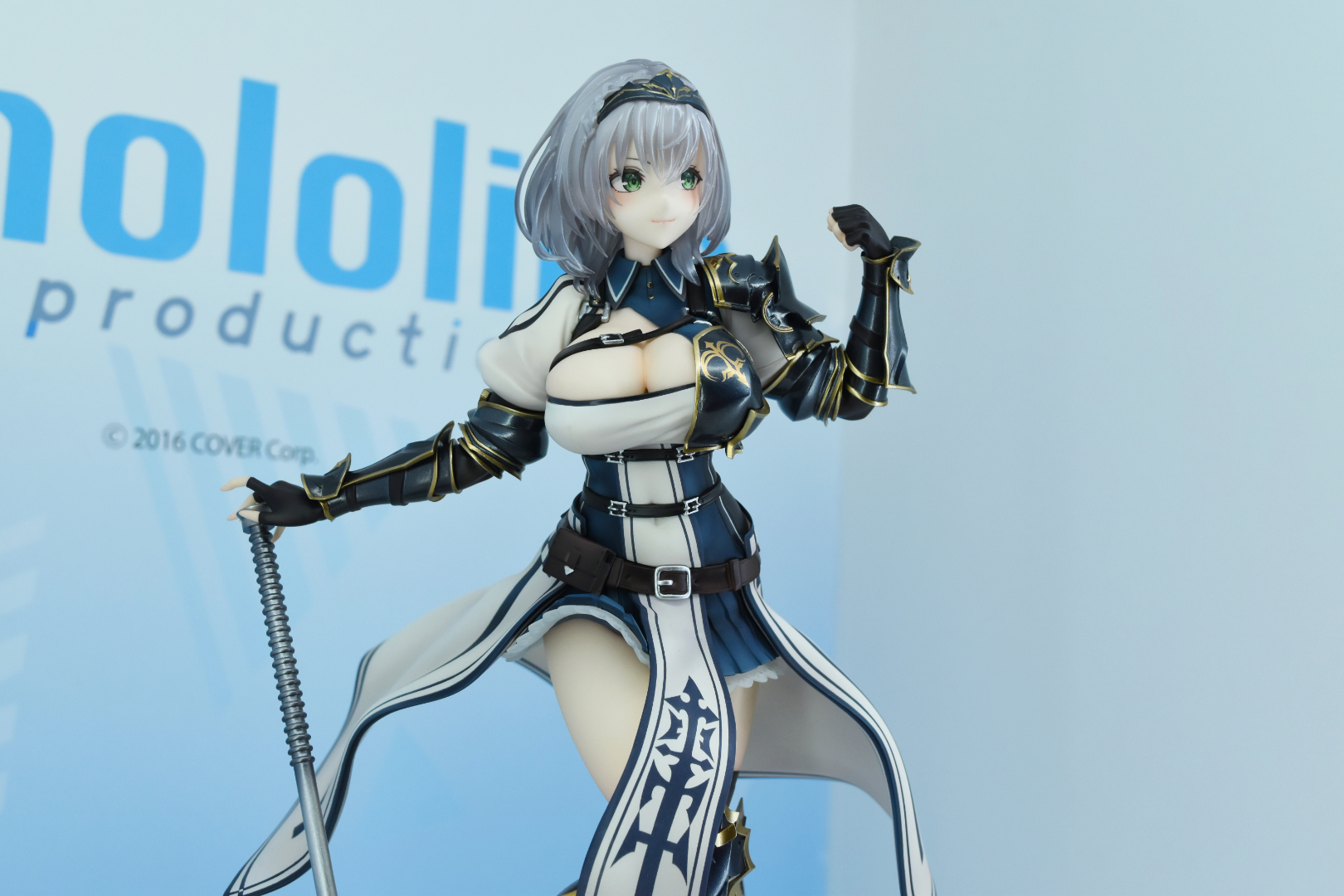 色々な意味で大迫力の団長。付属のメイスのクオリティも高い