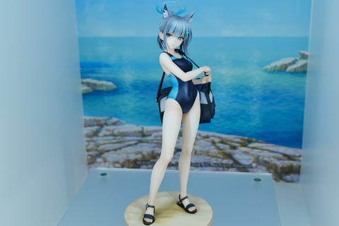 ブルーアーカイブ」フィギュア大量展示！グッドスマイル