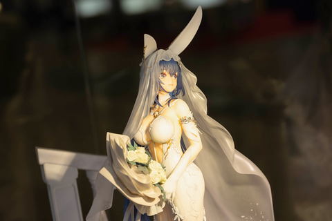 アズールレーン ニュージャージースノーブライドラブ Ver．フィギュア 特典】アズールレーン ニュージャージー スノーブライドラブVer. 1/7