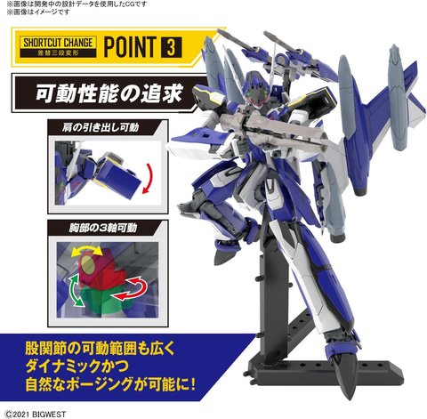 劇場版マクロスΔ」よりプラモデル「HG YF-29 デュランダルバルキリー