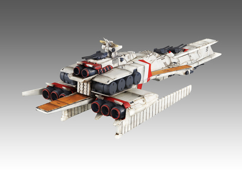 機動戦士ガンダム 逆襲のシャア　ラーカイラム　1/1700完成品 メガハウス、「機動戦士ガンダム 逆襲のシャア」より「ラー