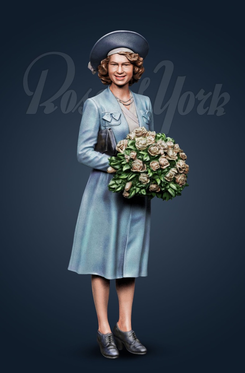 1/32スケールのレジン製フィギュア