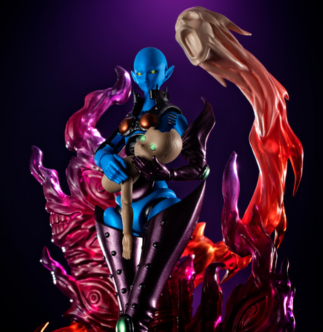 攻撃力4500を誇るブルーアイズ・アルティメットドラゴンが立体化