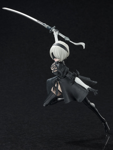SHフィギュアーツ　2B 開封済み TVアニメ「NieR:Automata Ver1.1a」よりフィギュア「S.H.