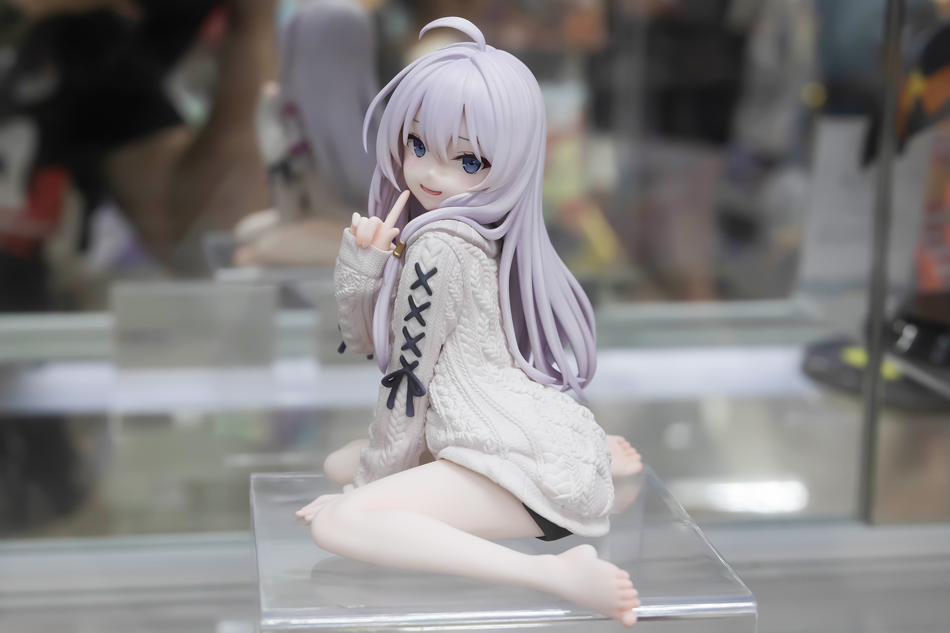 フィギュアの全高は約150mm。素材はPVCとABSだ