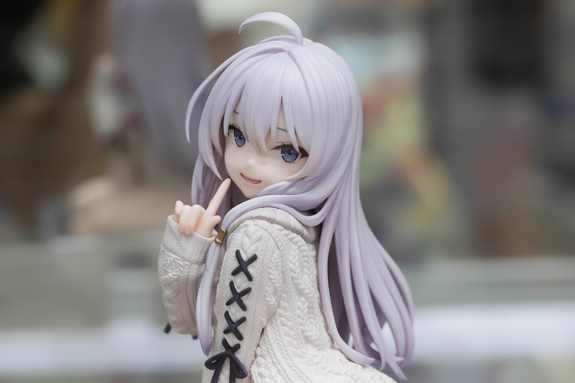 頭の上のアホ毛もしっかりと再現されている