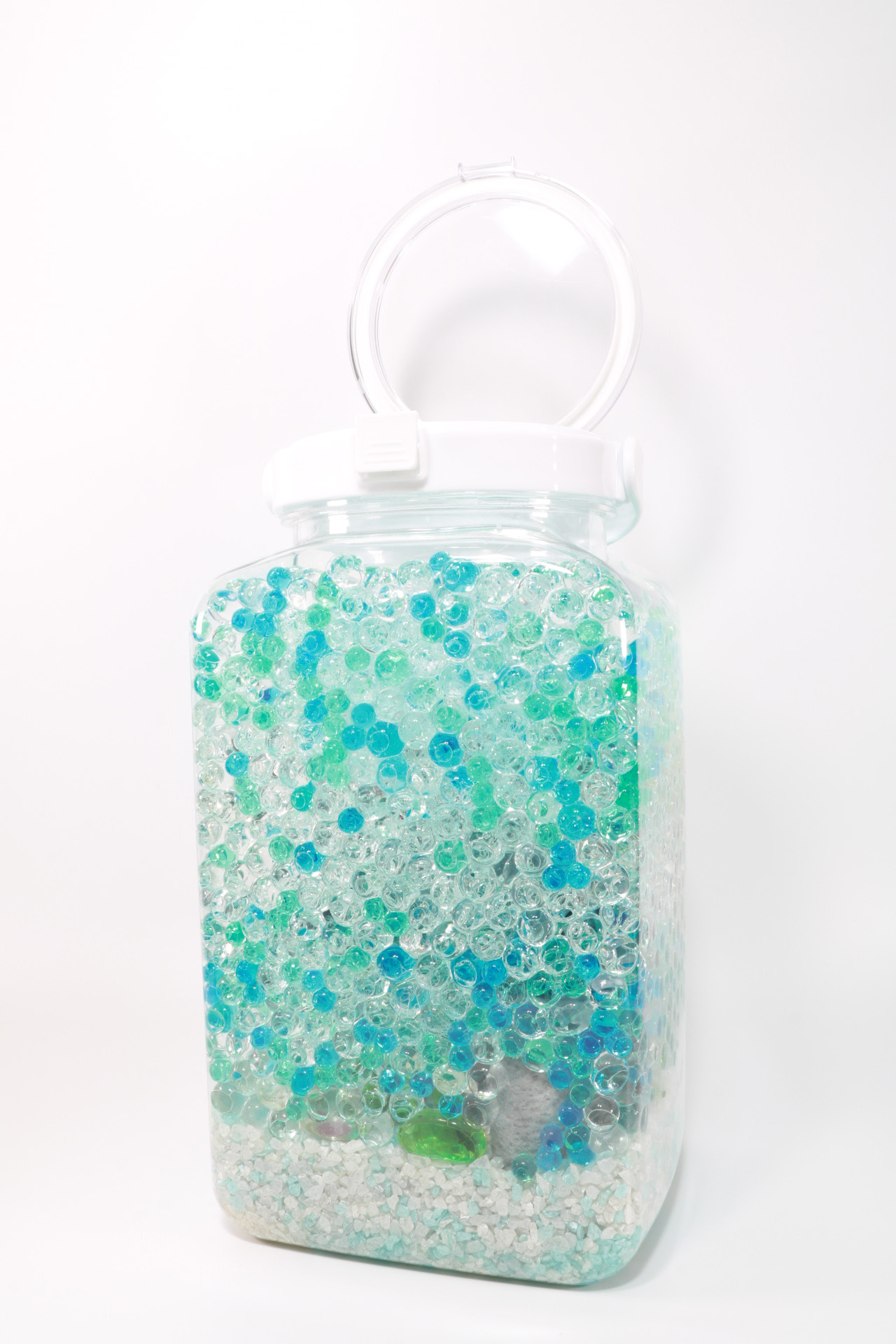 消臭ビーズを入れた状態