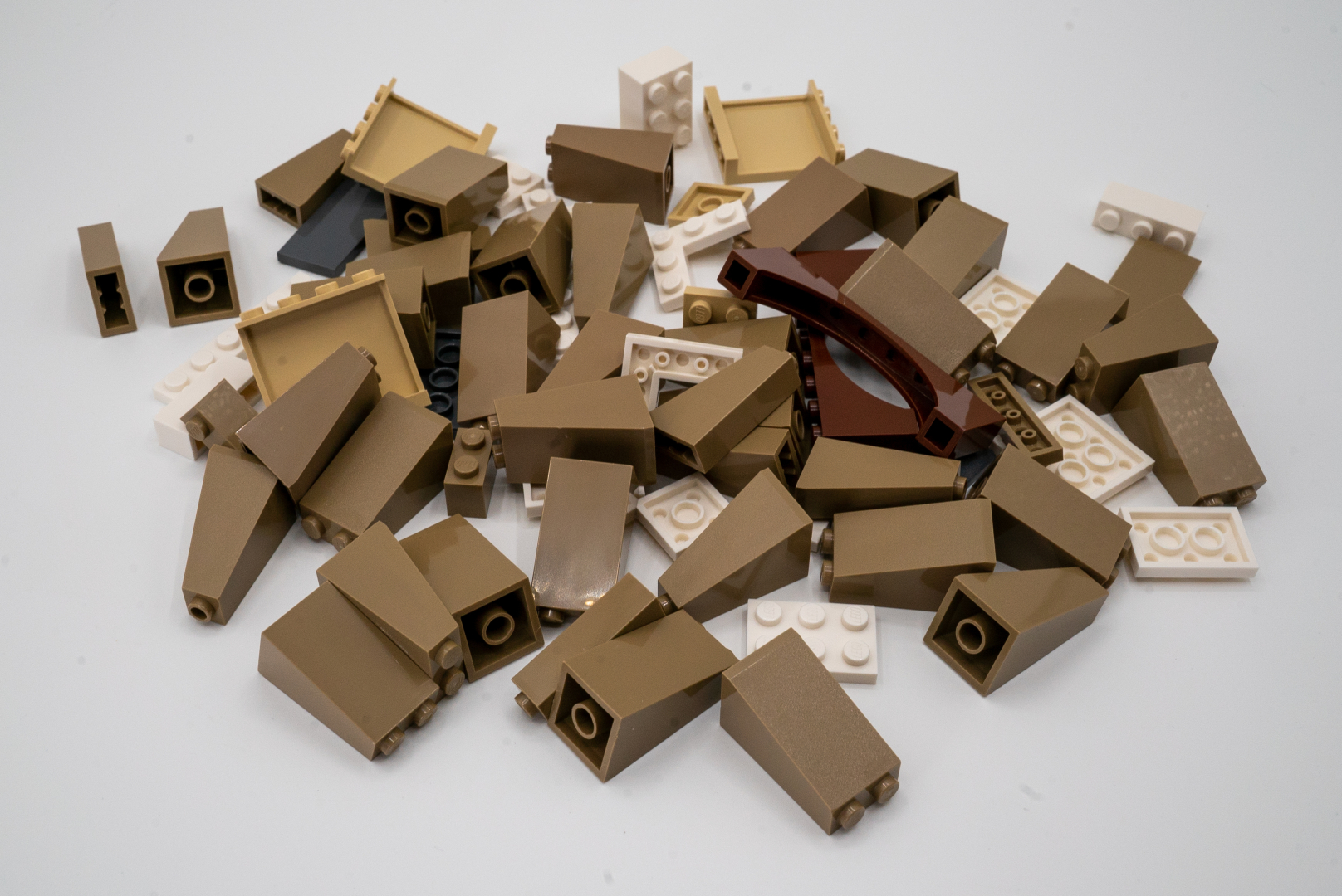 袋8の大量ダークタン。これで石垣は完成だ！