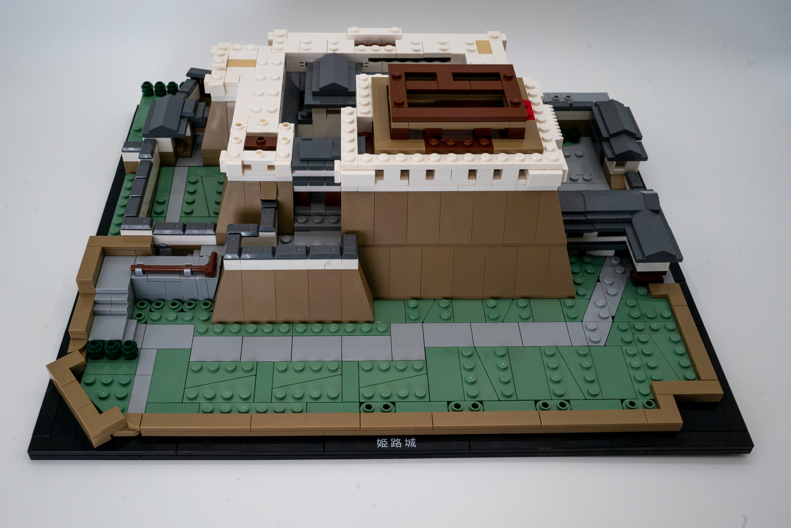 袋10まで完成。白い部分が増えたので、姫路城らしさがうかがえるようになった