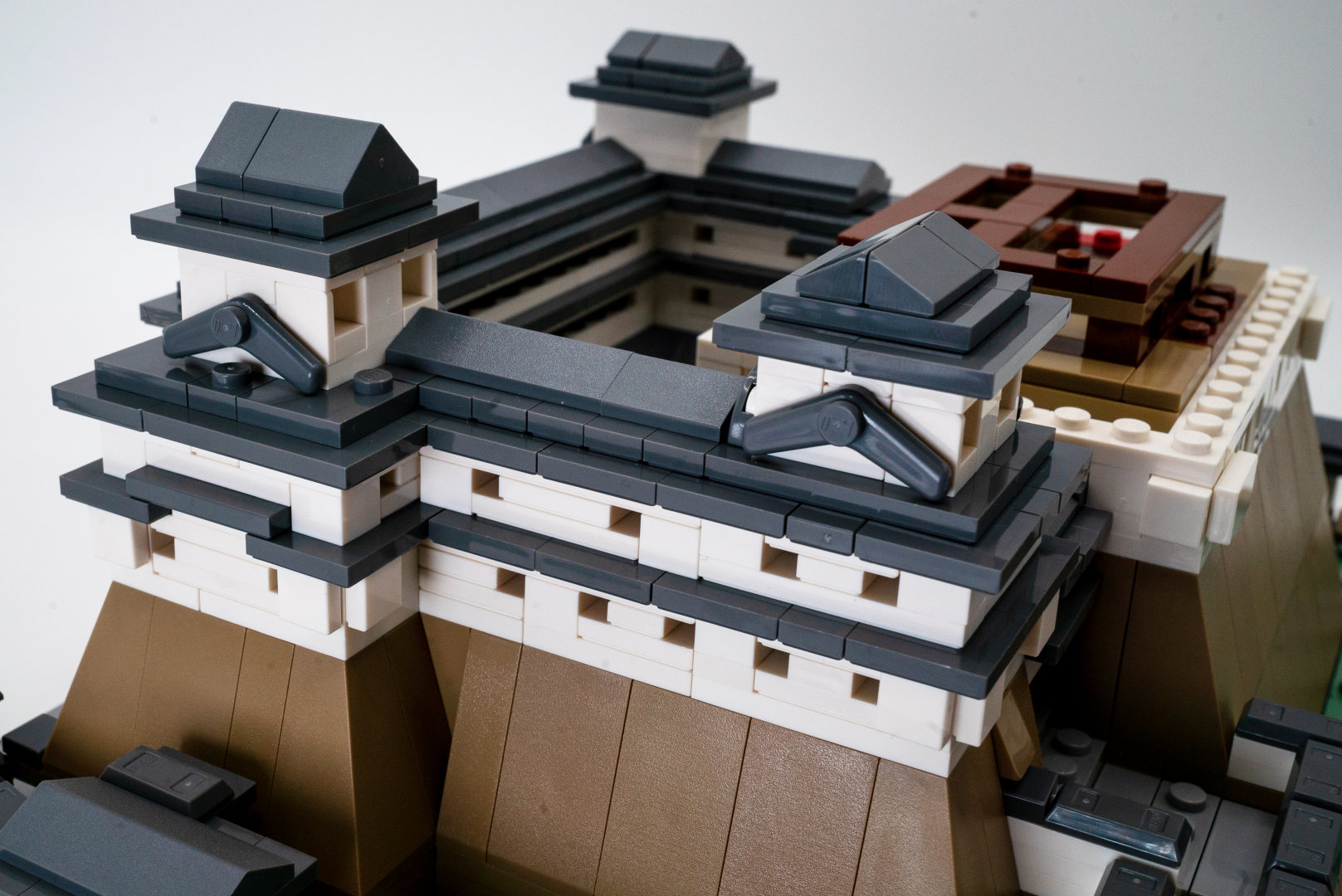 天守閣の内部。見えなくなるところだが、結構作り込んでいる