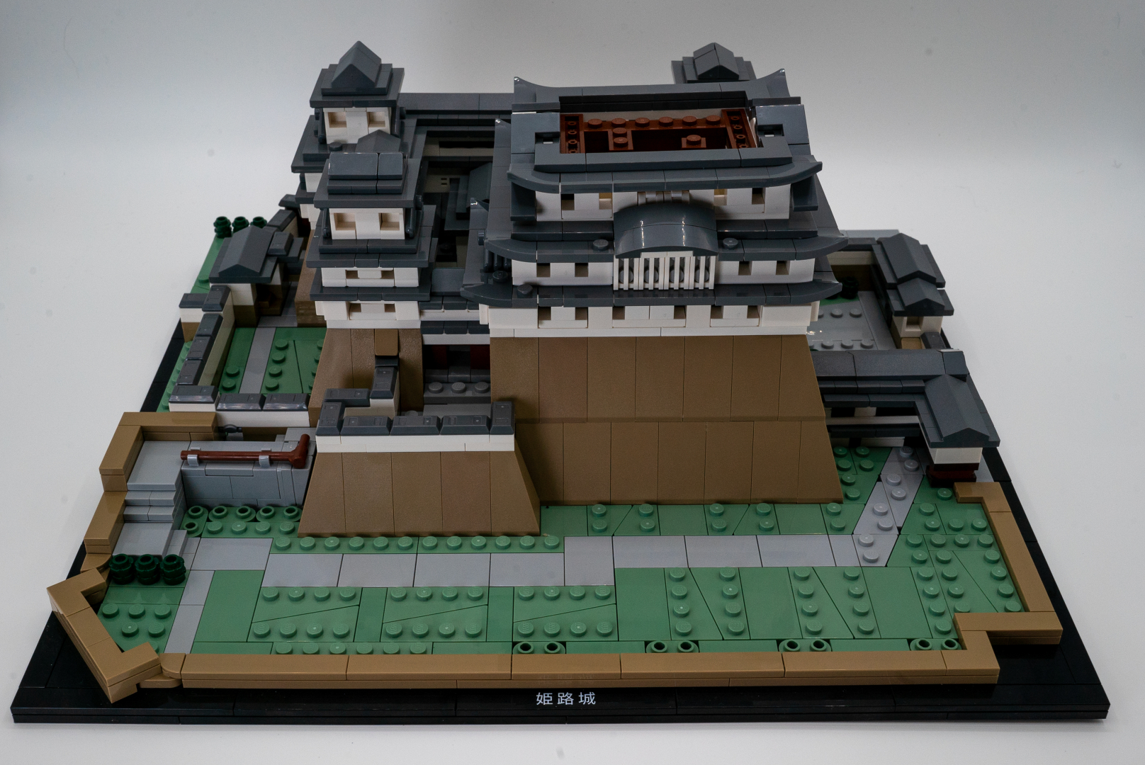 袋14まで完成。かなり天守閣部分も完成してきた！ 屋根の表現がまさに姫路城