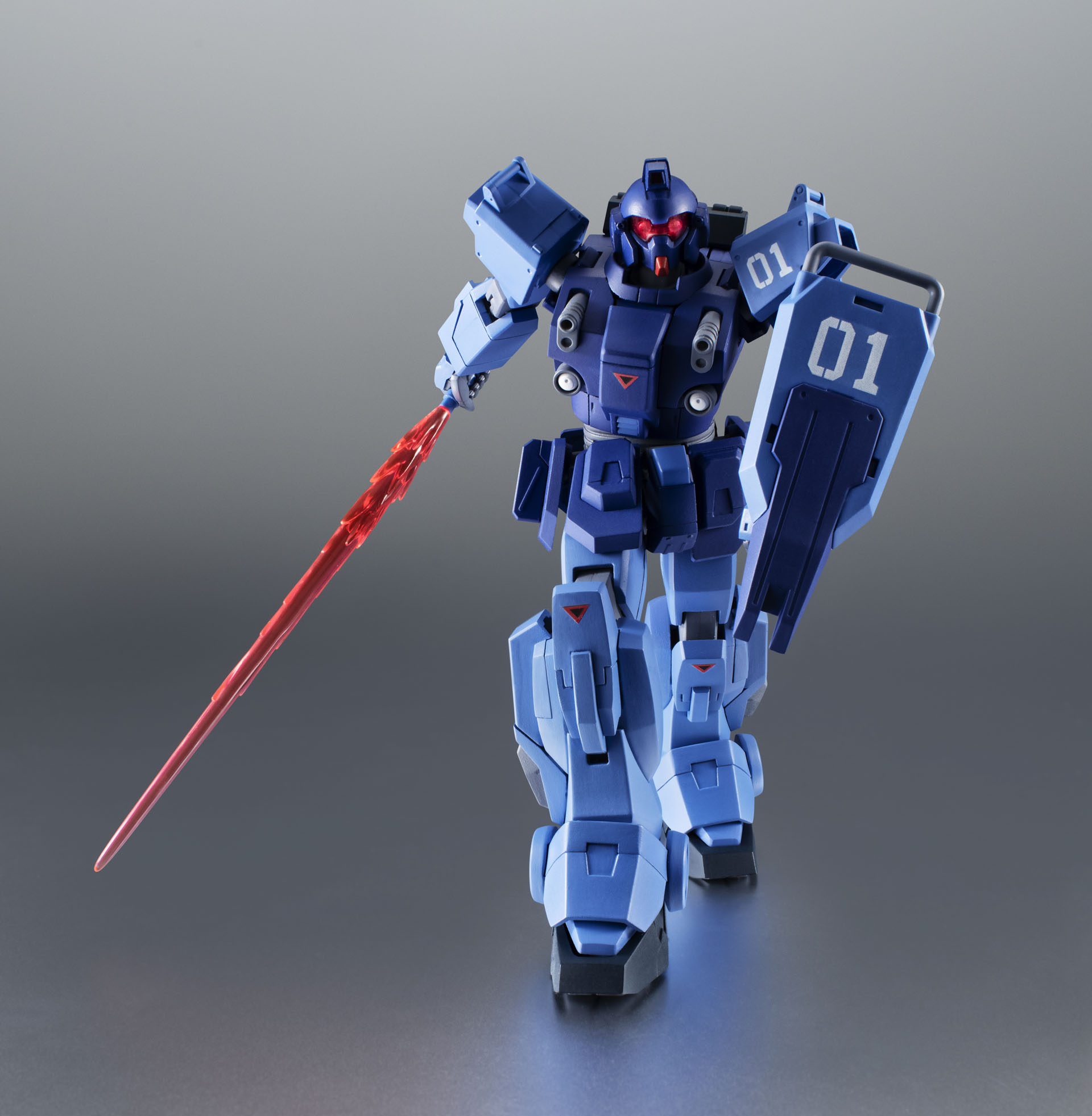 EXAM発動状態の赤いバイザーをパーツ差し替えで再現