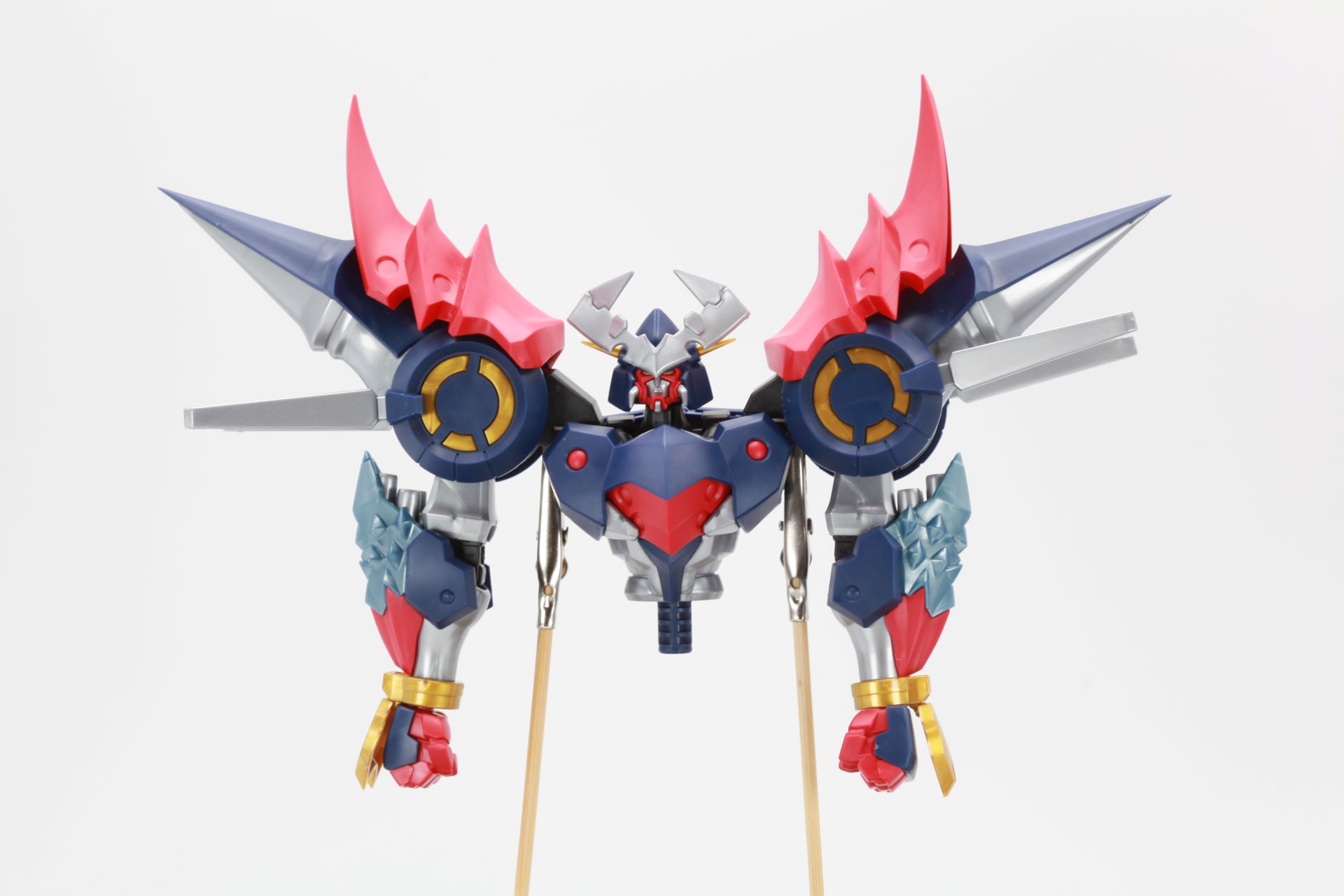 頭部、胸部、腕部の組み合わせ