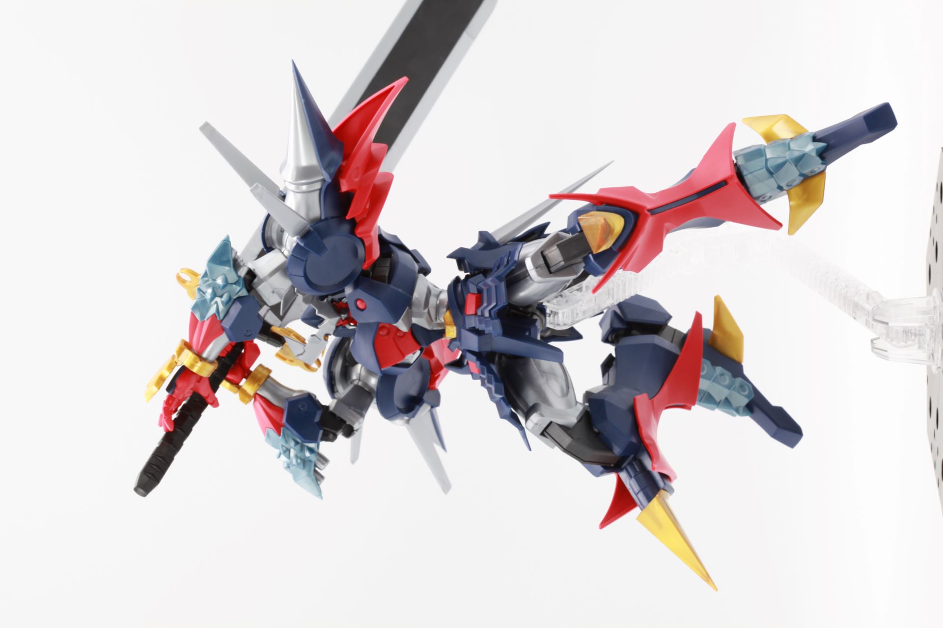 「雲耀の太刀」シーンにて上空に舞う「ダイゼンガー」