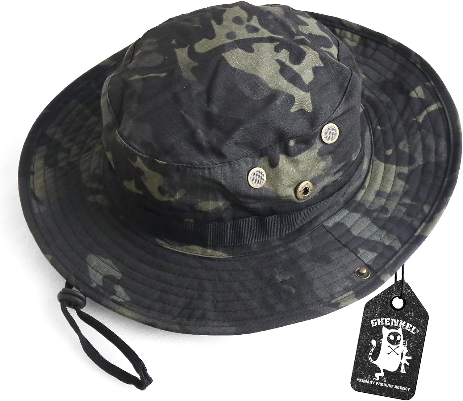 SHENKEL「ブーニーハット 2WAY マルチカムブラック」