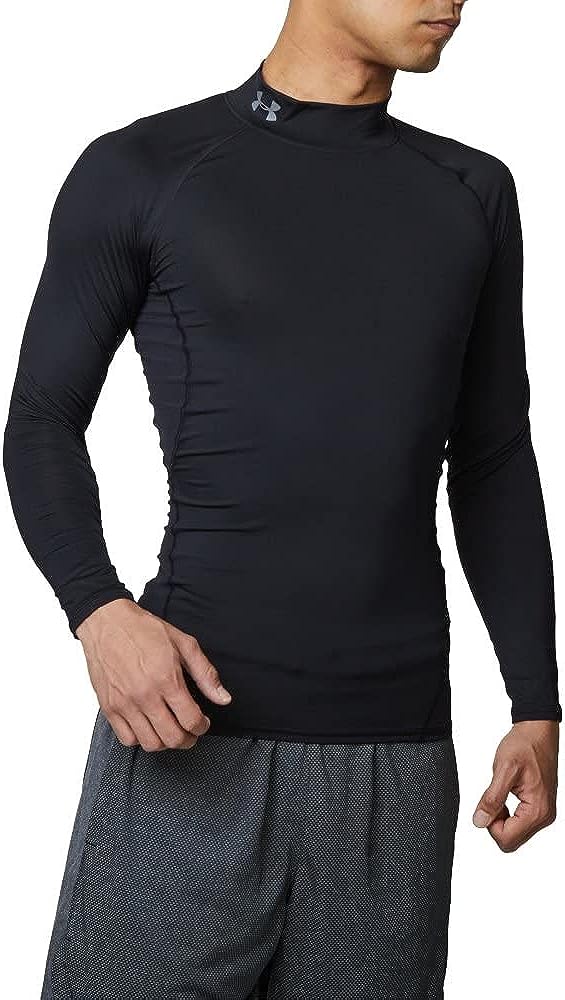 アンダーアーマー「トレーニングベースレイヤー UAヒートギアアーマー ロングスリーブ モック メンズ」