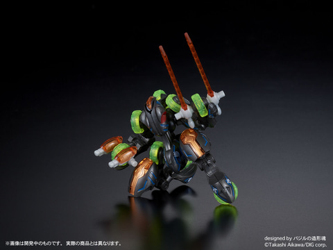 DIGの合体ロボシリーズ「玩戯丸」よりプラキット「爆裂合体ガンギマル