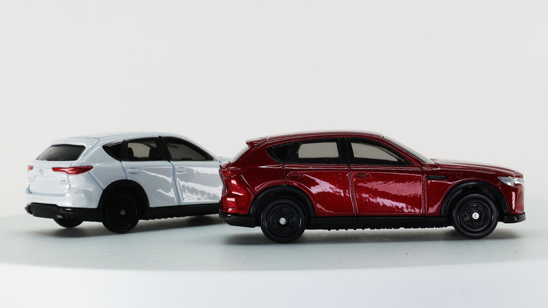 ホイールアーチがSUVさを感じさせます